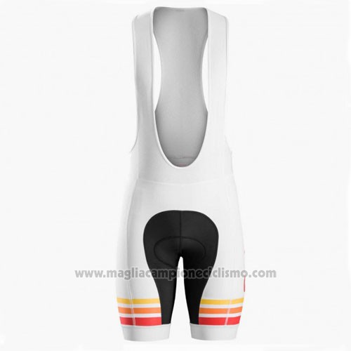 2016 Abbigliamento Ciclismo Trek Bontrager Rosso e Bianco Manica Corta e Salopette